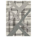 Sachin Black Ivory Geometric - N2007 - 2' x 3'