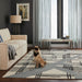 Sachin Black Ivory Geometric - N2007 - 2' x 3'