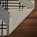 Sachin Black Ivory Geometric - N2007 - 2' x 3'