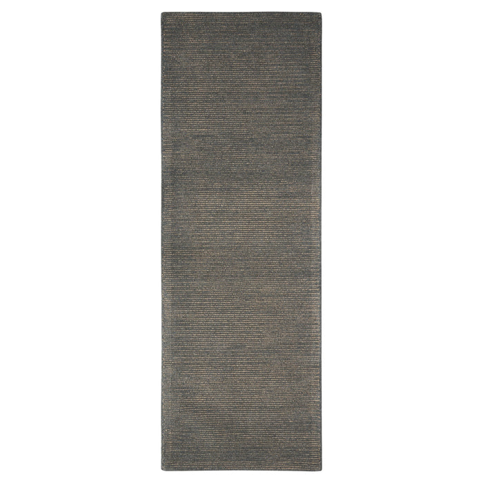 Contempo Blue Gray Brown Stripe - N2008 - 3' x 10' Runner