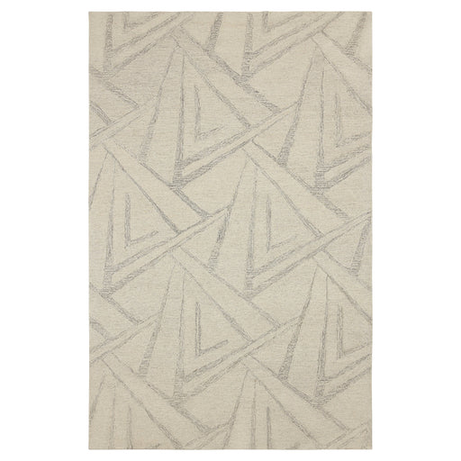 Contempo Light Gray Geometric - N2009 - 2' x 3'