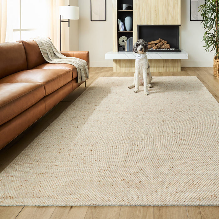Brinda Beige Monochromatic - N3002 - 7' x 9'