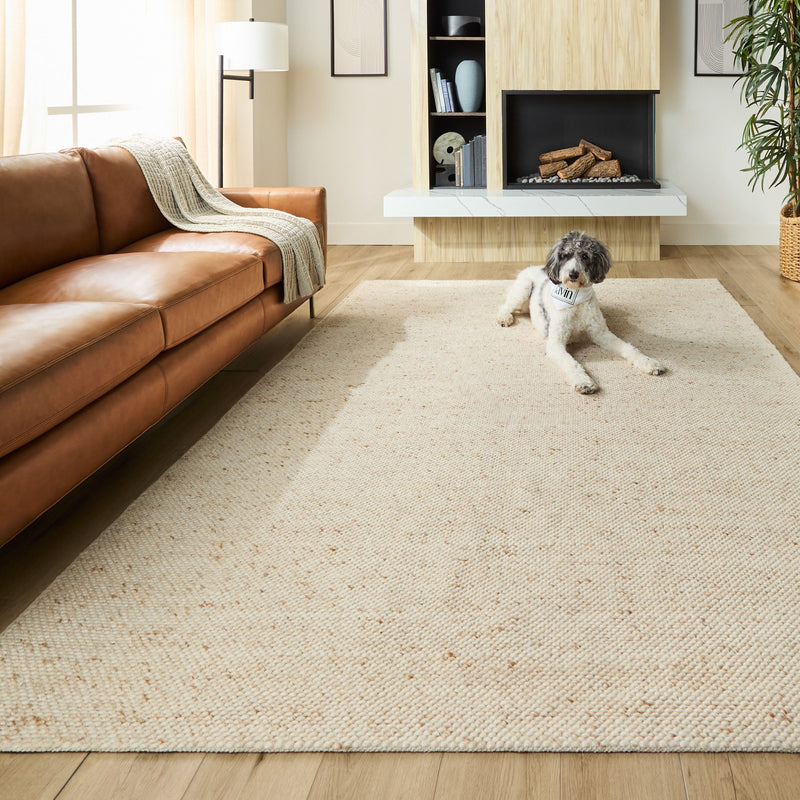 Brinda Beige Monochromatic - N3002 - 5' x 8'