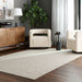 Brinda Ivory Monochromatic - N3003 - 5' x 8'