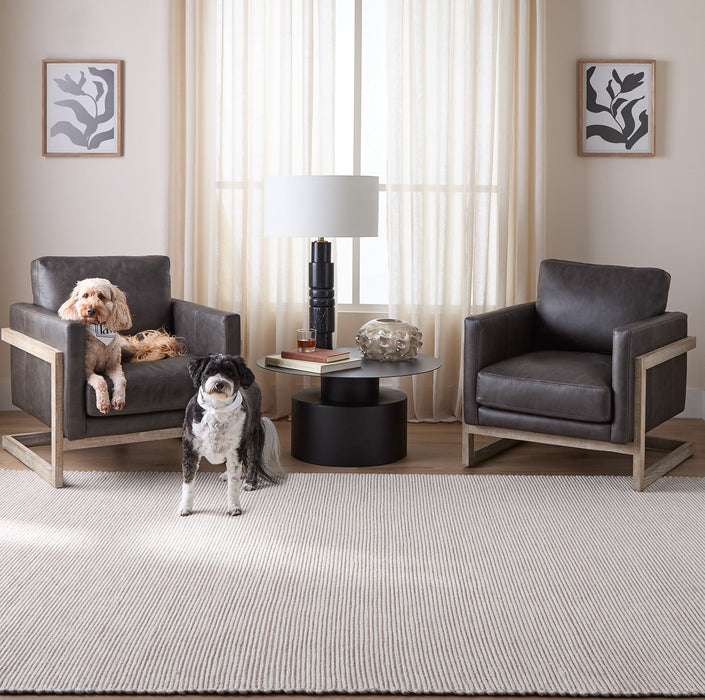 Saira Beige Ivory Monochromatic - N3006 - 7' x 9'