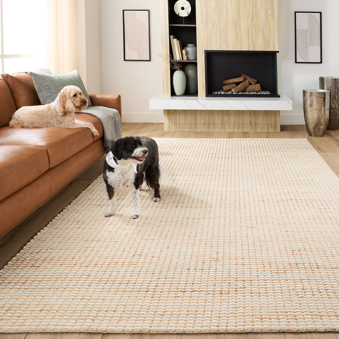 Chara Beige Monochromatic - N3007 - 7' x 9'