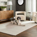 Kiran Ivory Monochromatic - N4001 - 5' x 8'