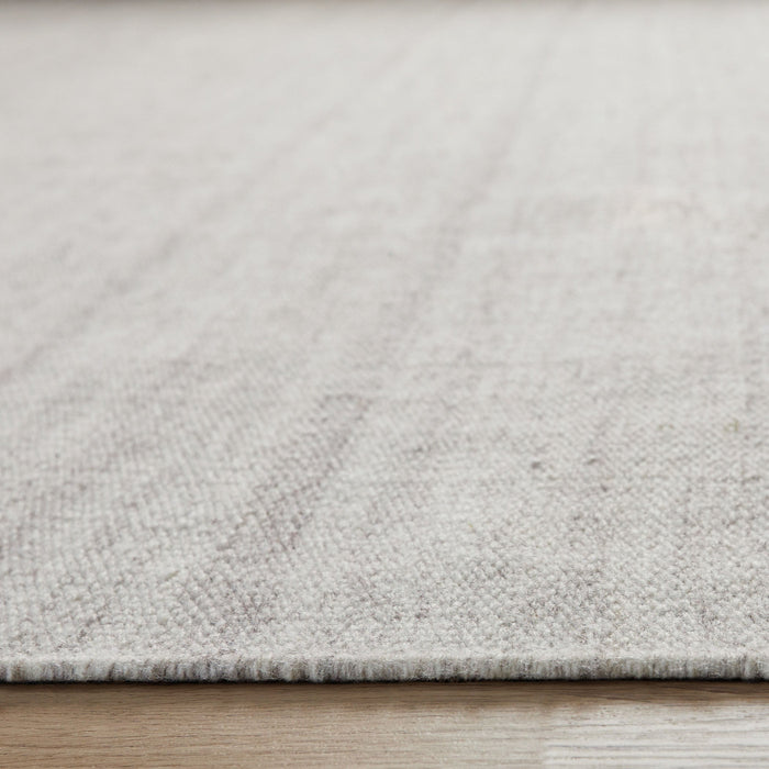 Kiran Ivory Monochromatic - N4001 - 5' x 8'