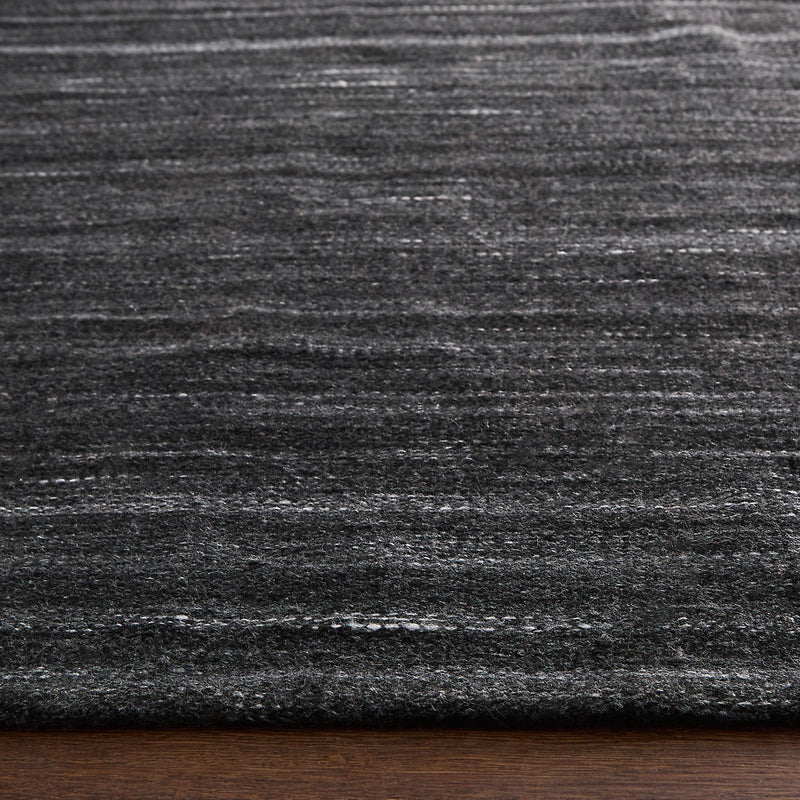 Kiran Black Monochromatic - N4006 - 5' x 8'