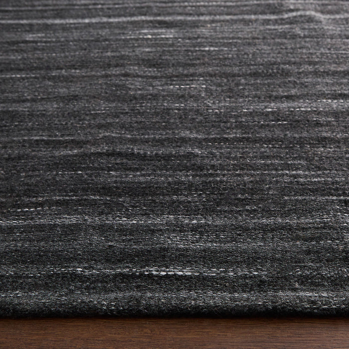 Kiran Black Monochromatic - N4006 - 5' x 8'