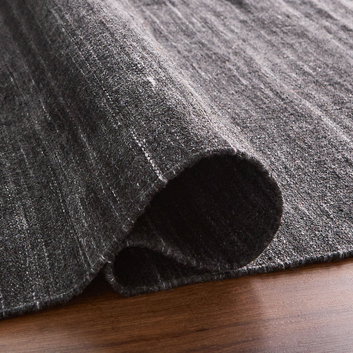 Kiran Black Monochromatic - N4006 - 5' x 8'
