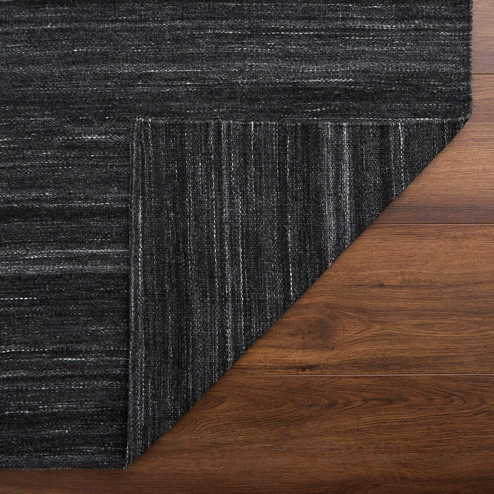 Kiran Black Monochromatic - N4006 - 5' x 8'