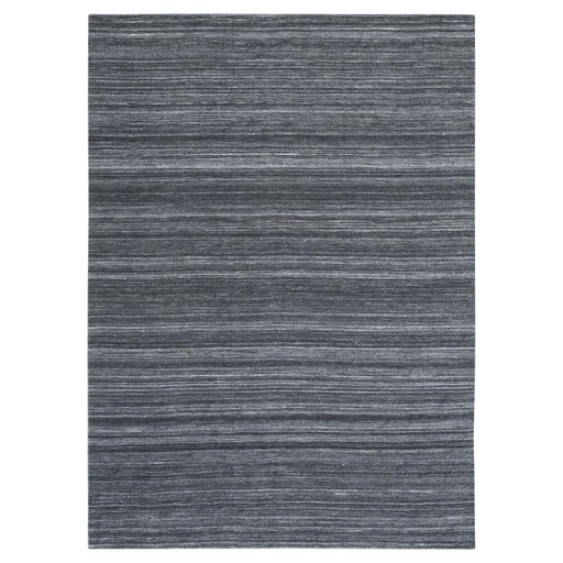 Kiran Black Monochromatic - N4006 - 5' x 8'