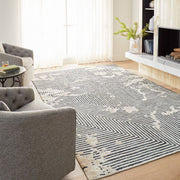 Vani Green Ivory Geometric - N5003 - 5' x 8'