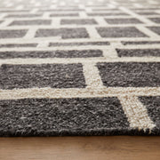 Contemporary Luxe Black Geometric - N5007 - 5' x 8'
