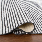 Myra Black Ivory Stripe - N5010 - 5' x 8'