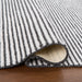 Myra Black Ivory Stripe - N5010 - 8' x 11'