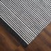 Myra Black Ivory Stripe - N5010 - 10' x 13'