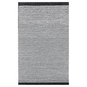 Myra Black Ivory Stripe - N5010 - 5' x 8'