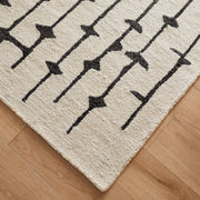 Contemporary Luxe Black Stripe - N5012 - 8' x 11'