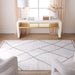 Contemporary Luxe Ivory Geometric - N5013 - 5' x 8'