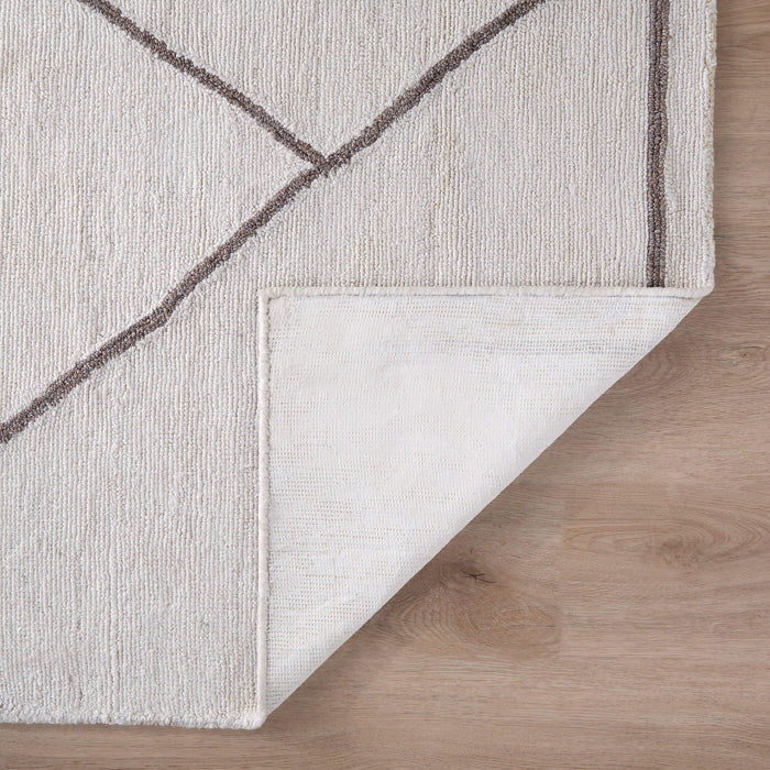 Contemporary Luxe Ivory Geometric - N5013 - 7' x 9'