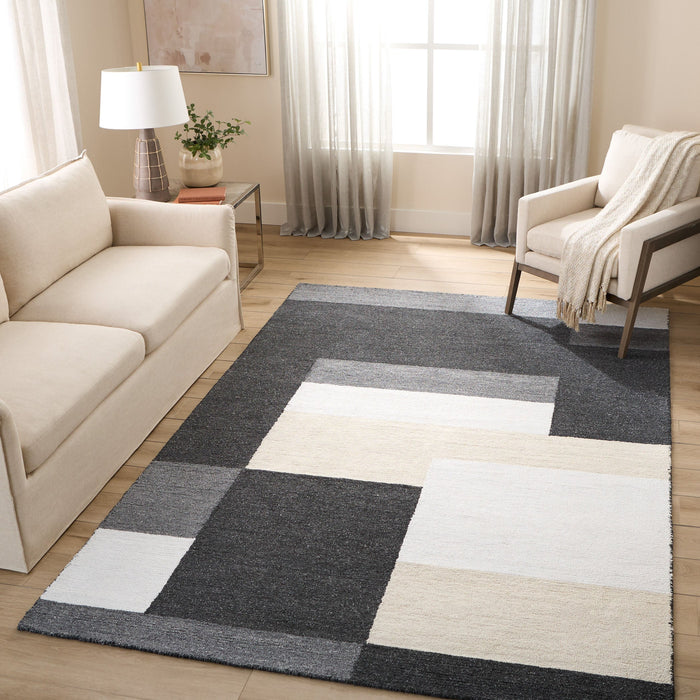 Kali Black Geometric - N5015 - 10' x 13'