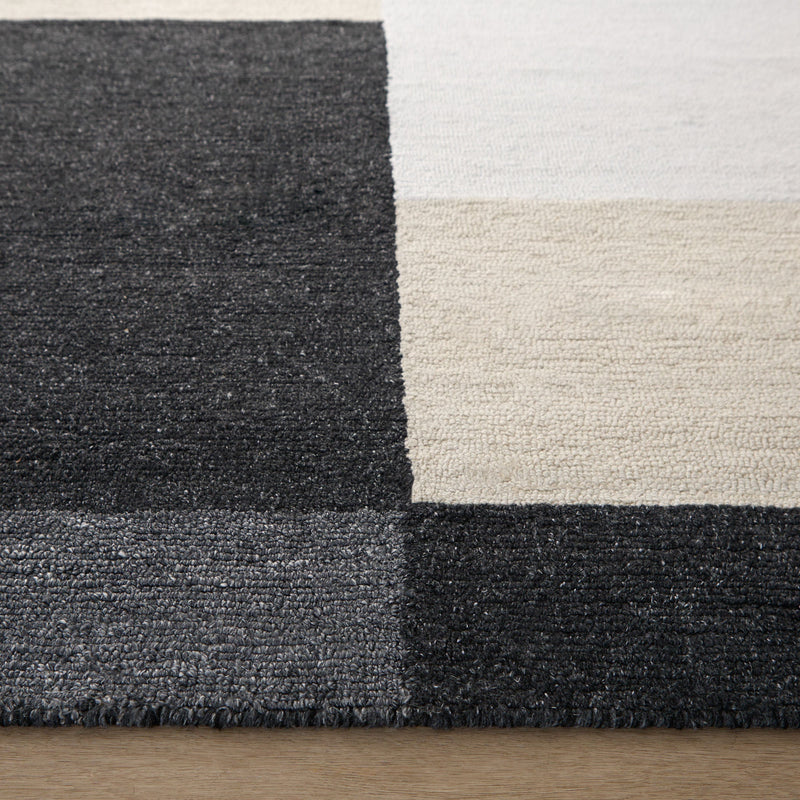 Kali Black Geometric - N5015 - 5' x 8'