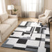 Kali Black Geometric - N5016 - 5' x 8'