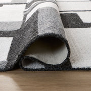 Kali Black Geometric - N5016 - 5' x 8'