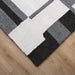 Kali Black Geometric - N5016 - 8' x 11'