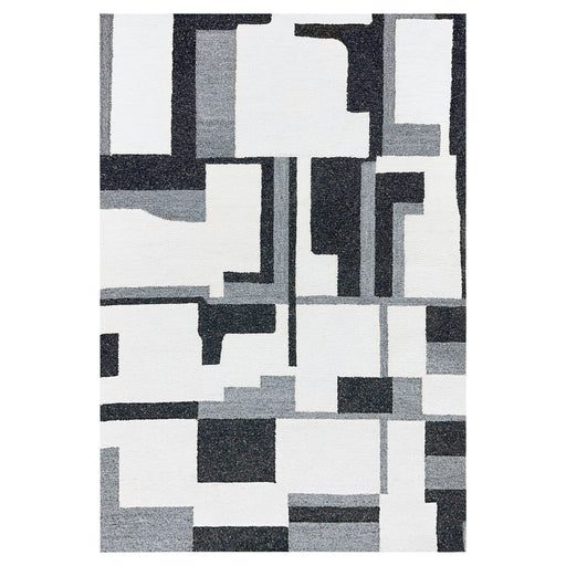 Kali Black Geometric - N5016 - 5' x 8'