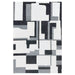 Kali Black Geometric - N5016 - 5' x 8'