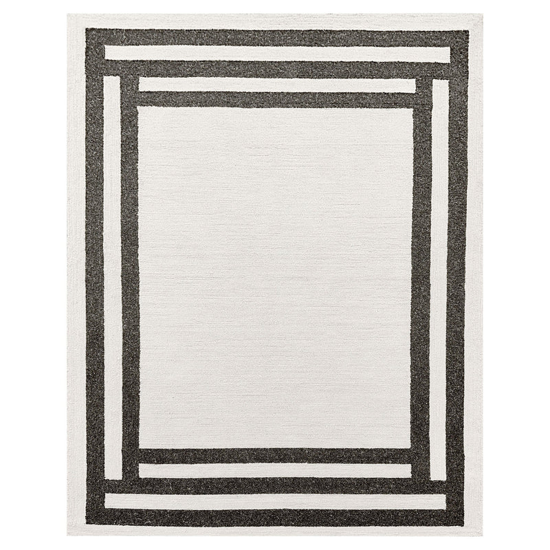 Kali Black Border - N5017 - 10' x 13'
