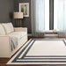 Kali Black Border - N5017 - 10' x 13'