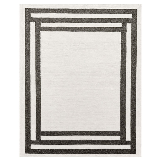 Kali Black Border - N5017 - 5' x 8'