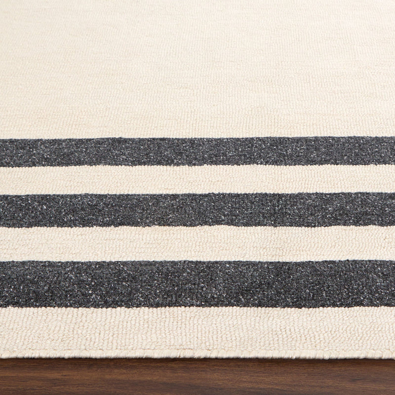 Kali Black Border - N5017 - 5' x 8'