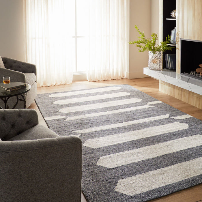Kali Blue Geometric - N5018 - 5' x 8'