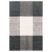 Kali Black Checkerboard - N5021 - 10' x 13'