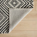 Vani Black Ivory Geometric - N5023 - 7' x 9'