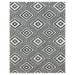 Vani Black Ivory Geometric - N5023 - 5' x 8'