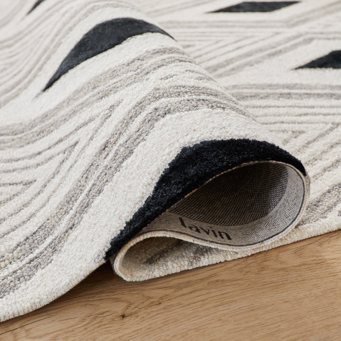 Vani Gray Ivory Geometric - N5024 - 10' x 13'