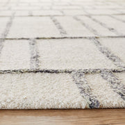 Laid Back Luxe Ivory Geometric - N5025 - 5' x 8'