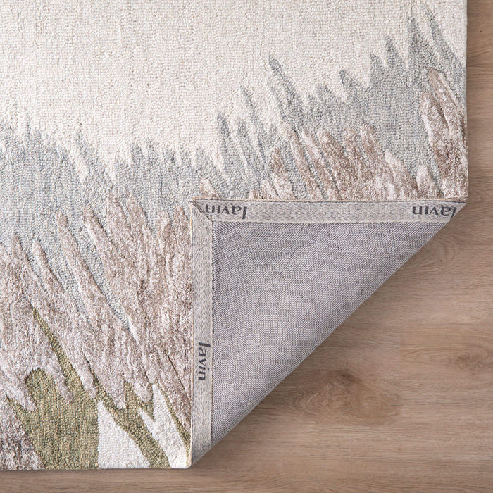 Laid Back Luxe Ivory Green Marbled - N5026 - 7' x 9'