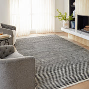Ganges Black Stripe - N5028 - 5' x 8'