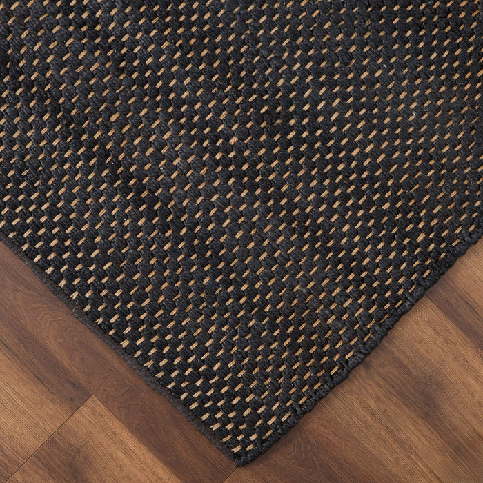 Ganges Black Solid - N5029 - 8' x 11'
