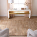 Ganges Brown Stripe - N5030 - 5' x 8'
