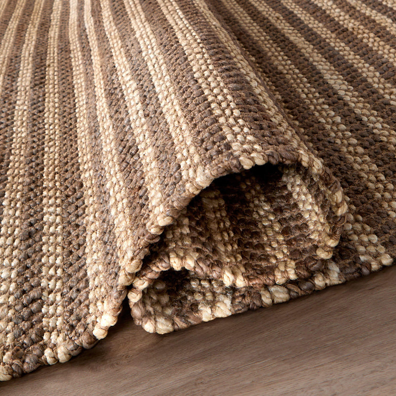 Ganges Brown Stripe - N5030 - 5' x 8'
