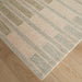 Mitra Green Pink Stripe - N5033 - 7' x 9'