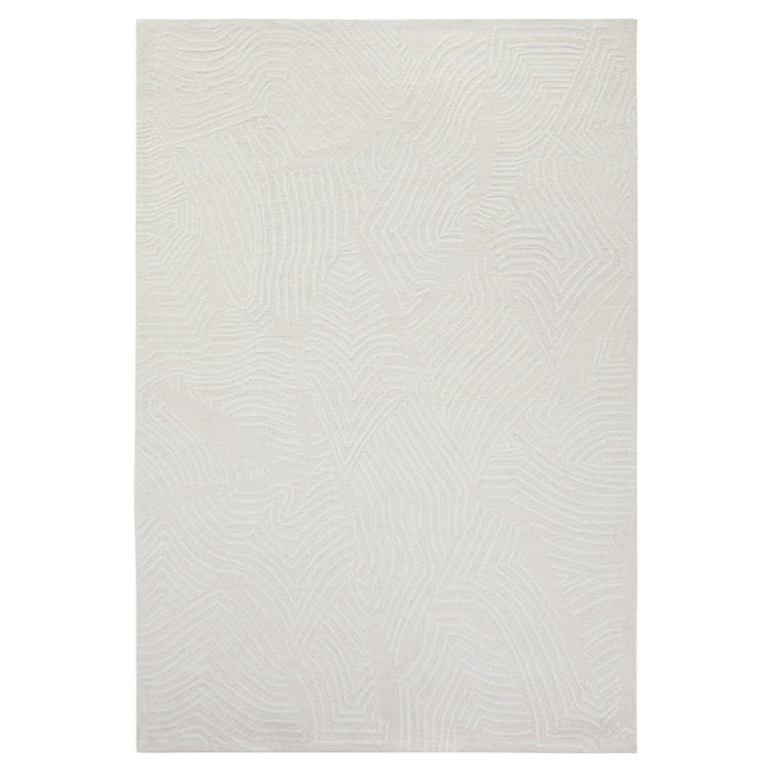 Mitra Ivory Geometric Swirl - N5034 - 7' x 9'